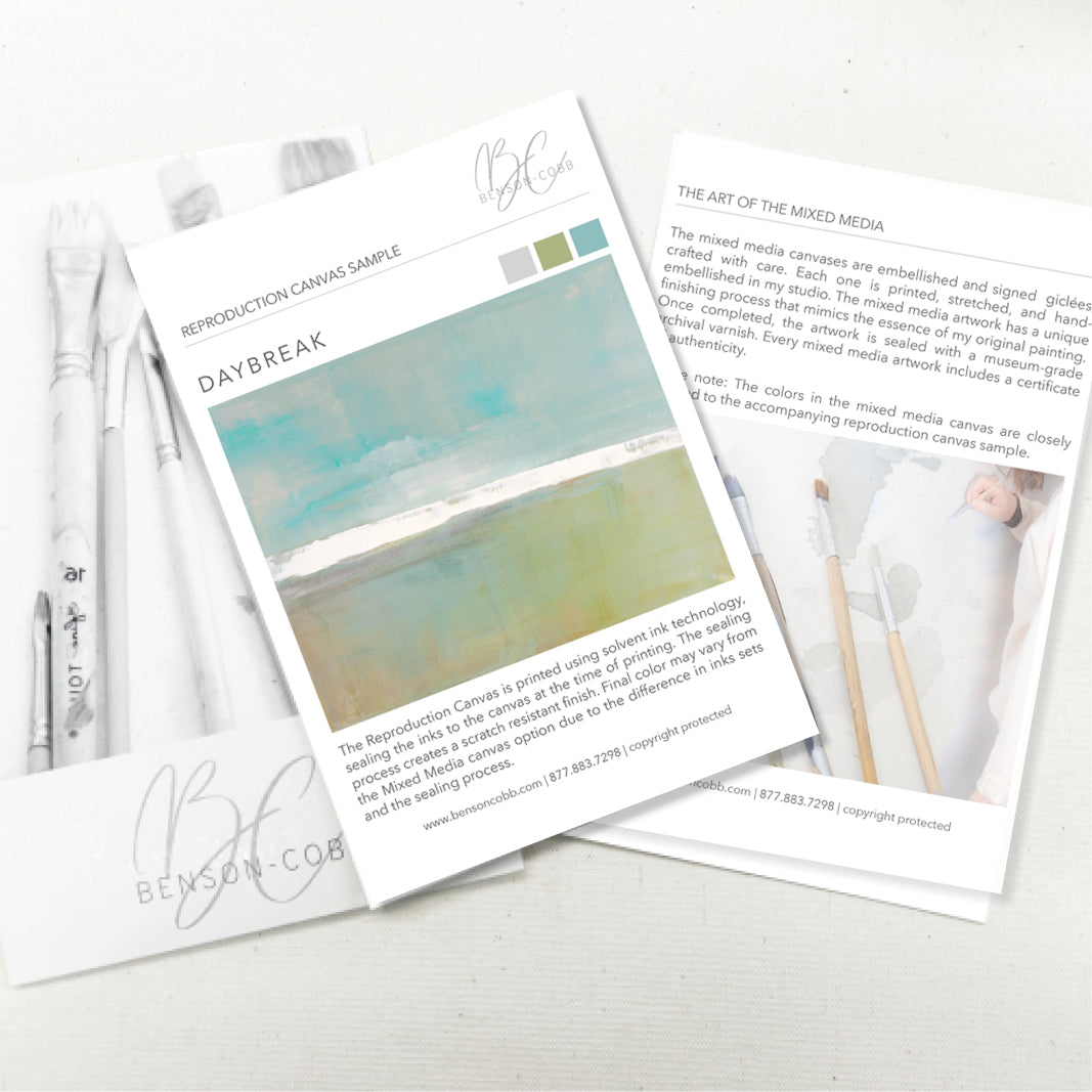 Daybreak Canvas Sample