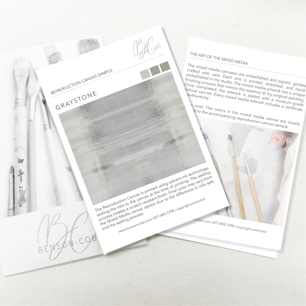 Graystone Canvas Sample
