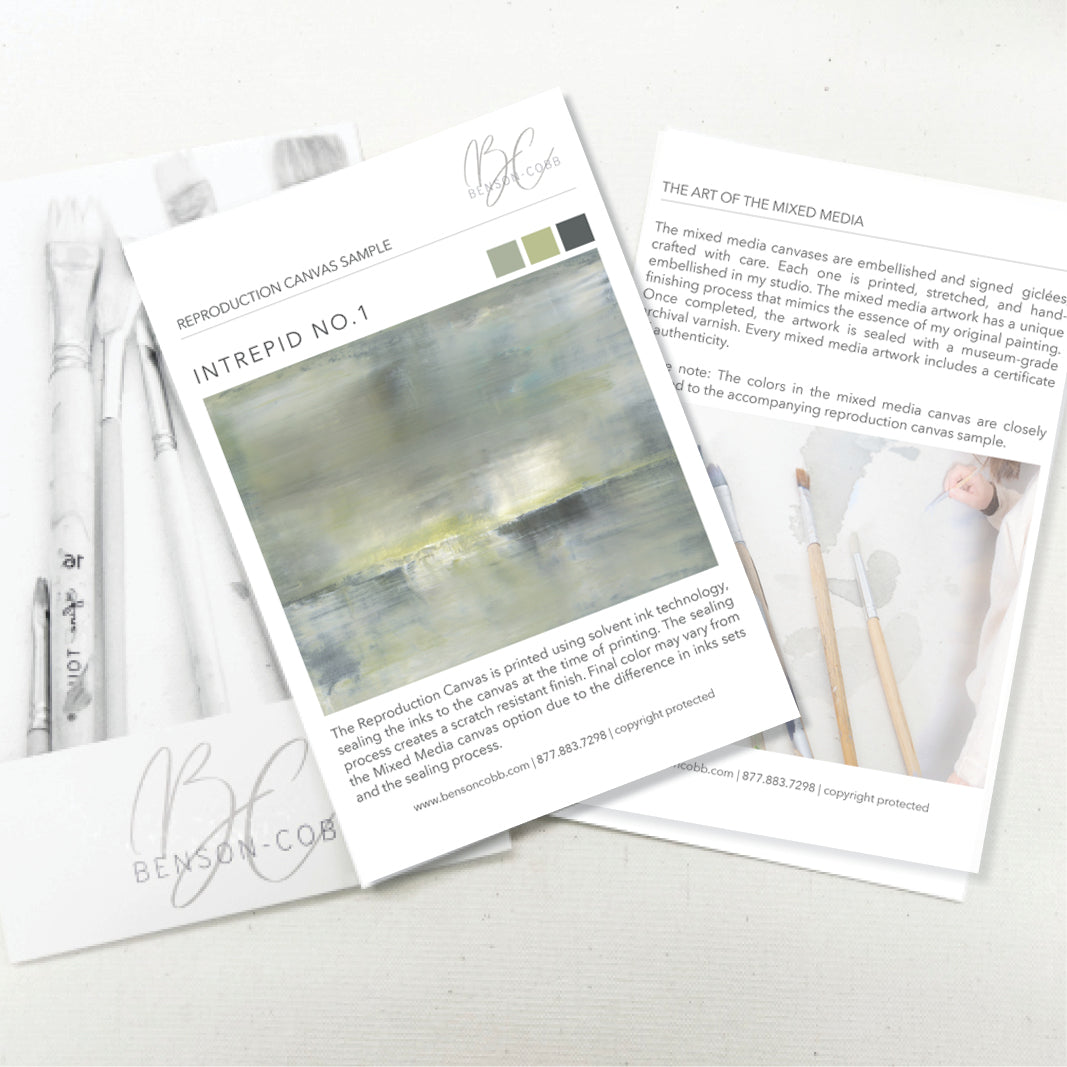 Intrepid No.1 Canvas Sample
