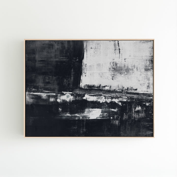 Shallow in Charcoal - Canvas Basics
