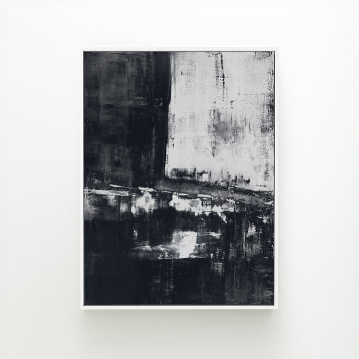 Shallow in Charcoal - Canvas Basics