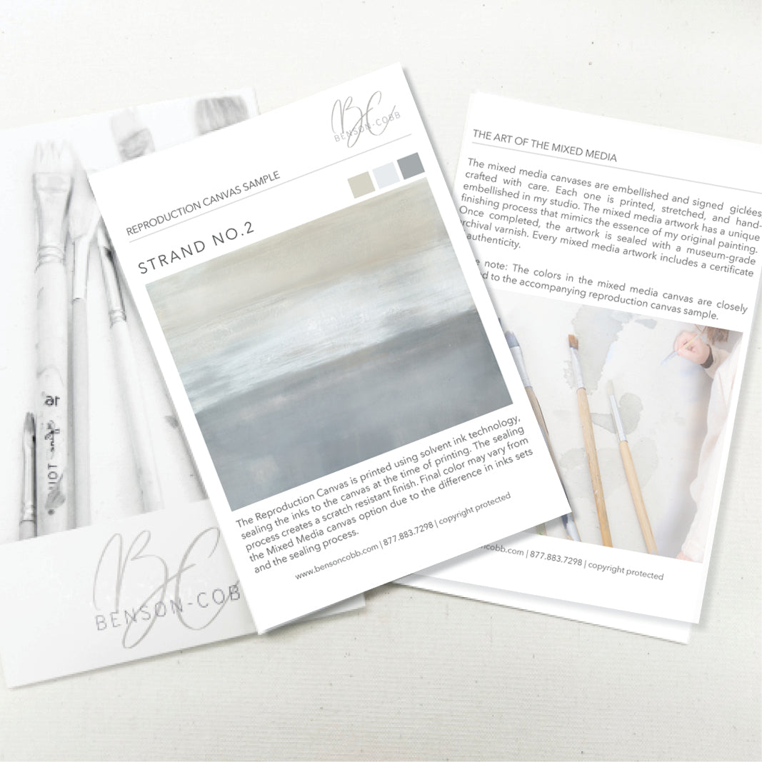 Strand No. 2 Canvas Sample
