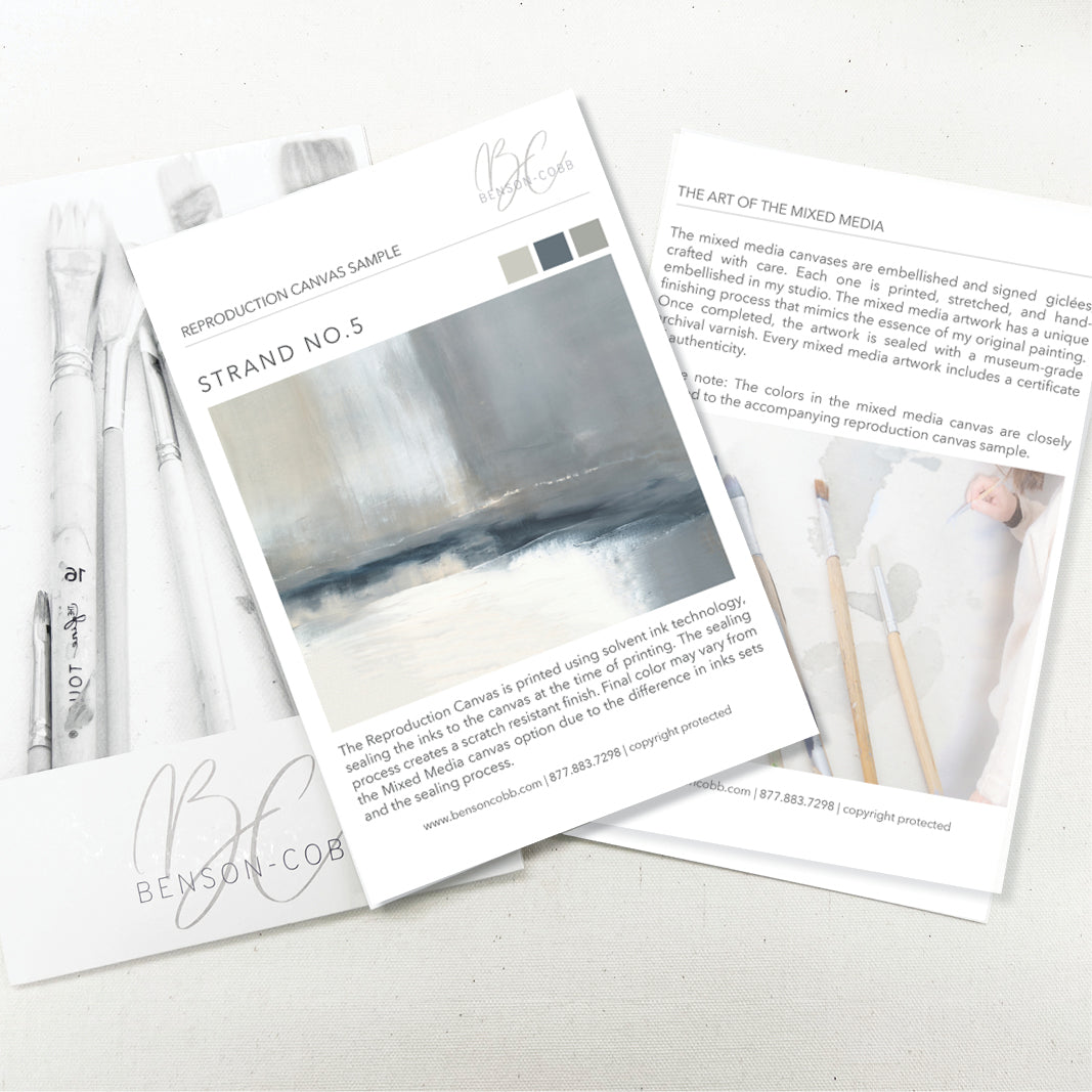 Strand No.5 Canvas Sample