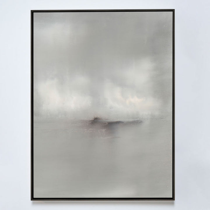 Haze No.1 Canvas Ebony Frame