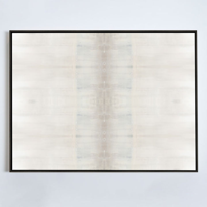 Dune Textile No.2 Canvas Ebony Frame