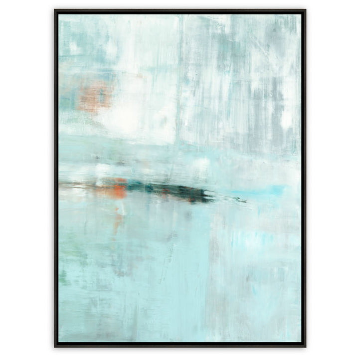 Deep Waters Canvas Ebony Frame
