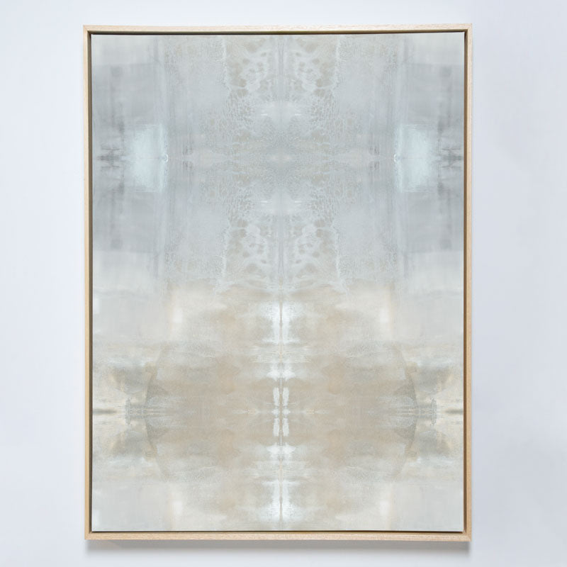 Ghost Textile No.2 Canvas Natural Frame