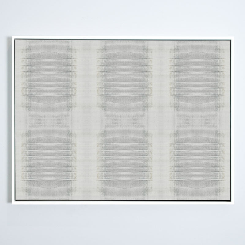 Graystone Textile No.1 Canvas White Frame