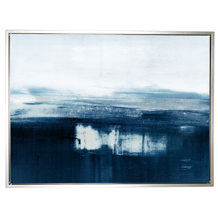 Coastal No.2 Canvas Sterling Frame