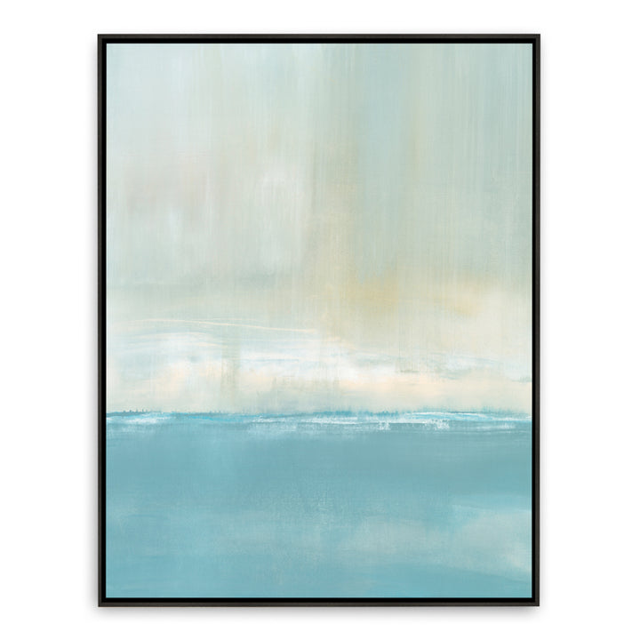 Misty Waters Canvas Ebony Frame