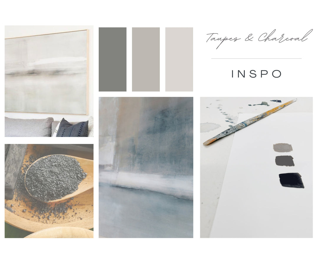 Explore  Earthy Taupe & Charcoals