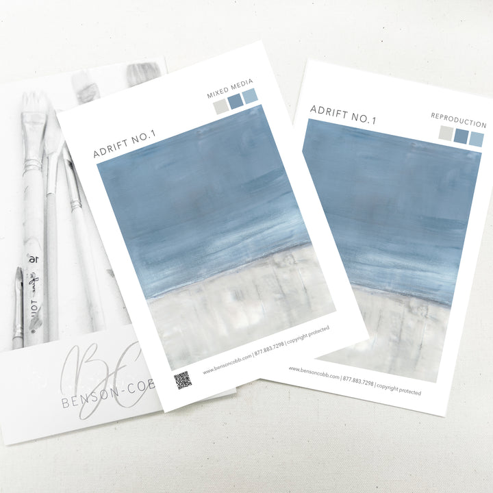 Adrift No.1 Canvas Sample