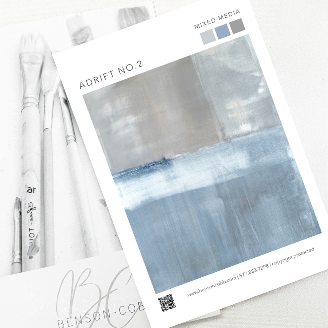 Adrift No.2 Canvas Sample