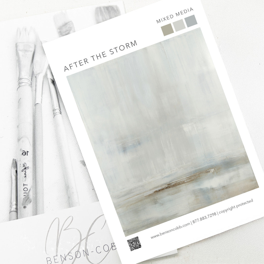 After the Storm Canvas Sample