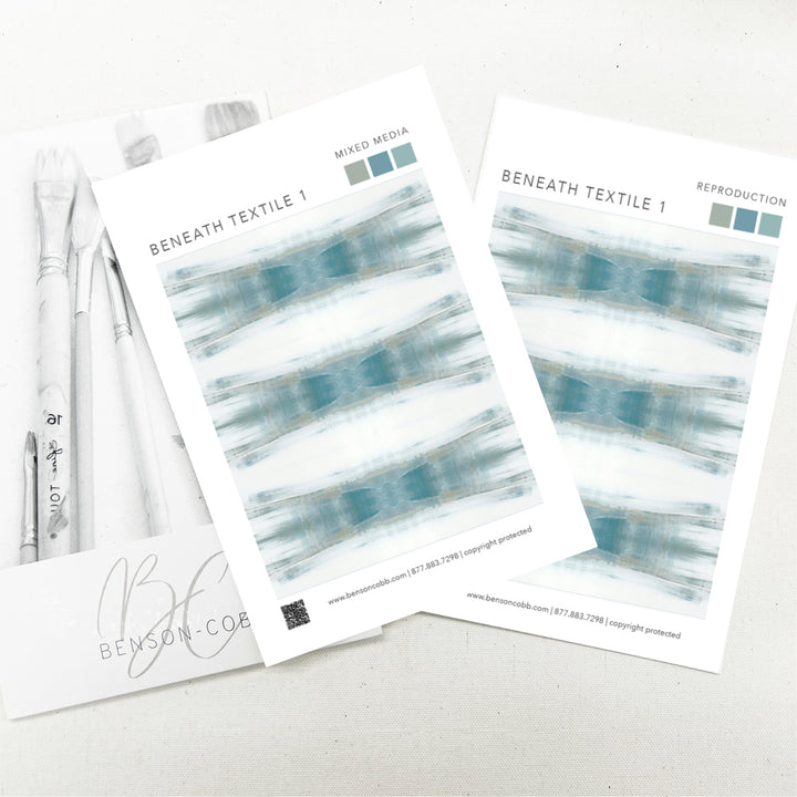 Beneath Textile No.1 Canvas Sample