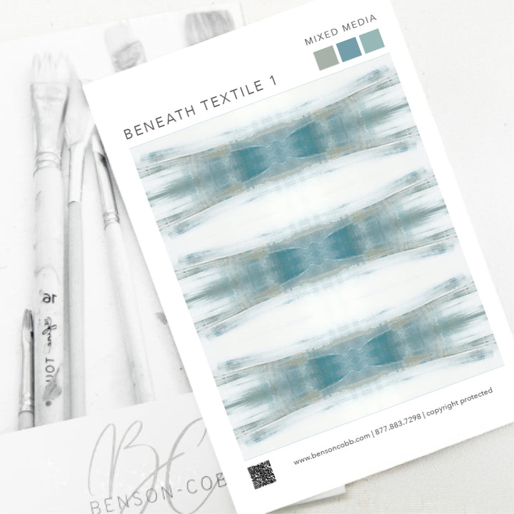 Beneath Textile No.1 Canvas Sample