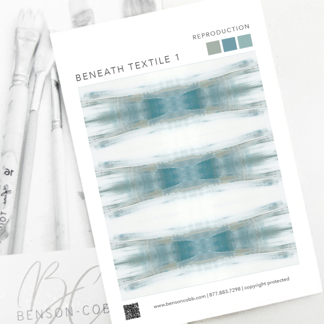 Beneath Textile No.1 Canvas Sample