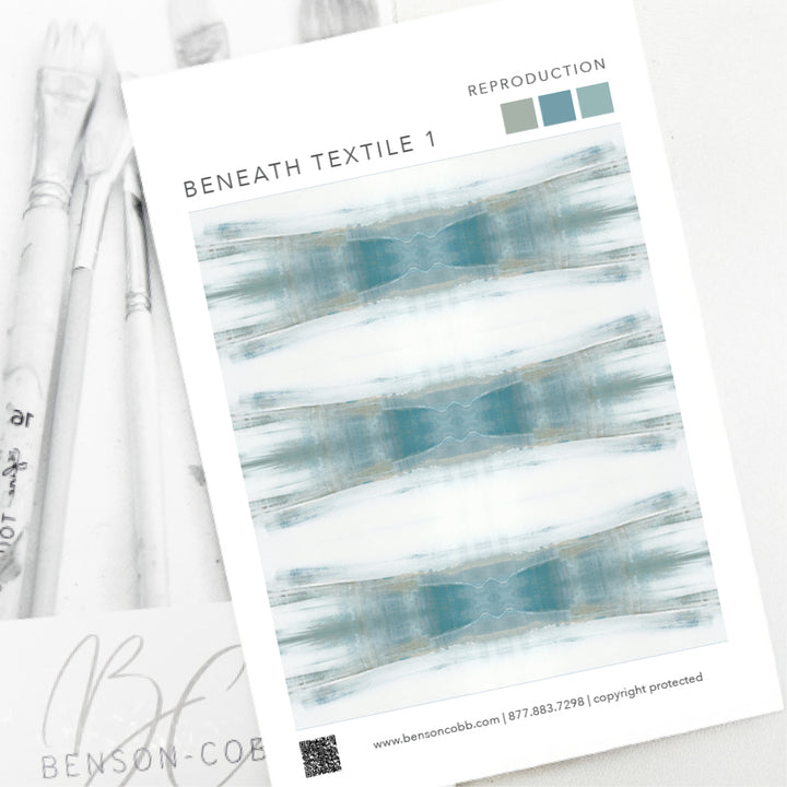 Beneath Textile No.1 Canvas Sample