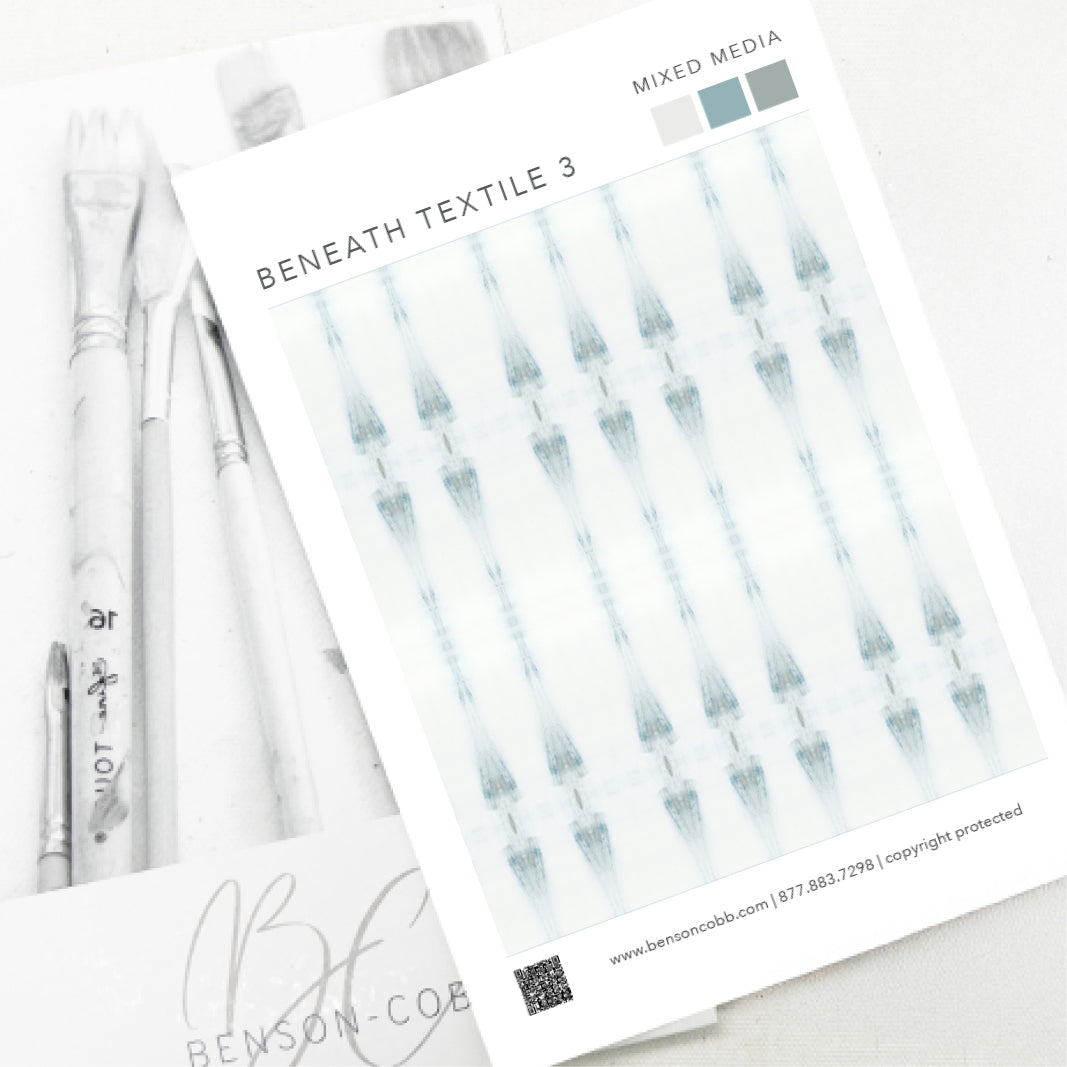 Beneath Textile No.3 Canvas Sample