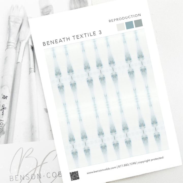 Beneath Textile No.3 Canvas Sample