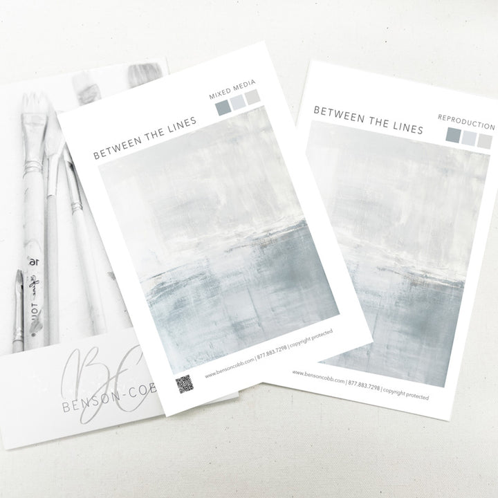 Between The Lines Canvas Sample