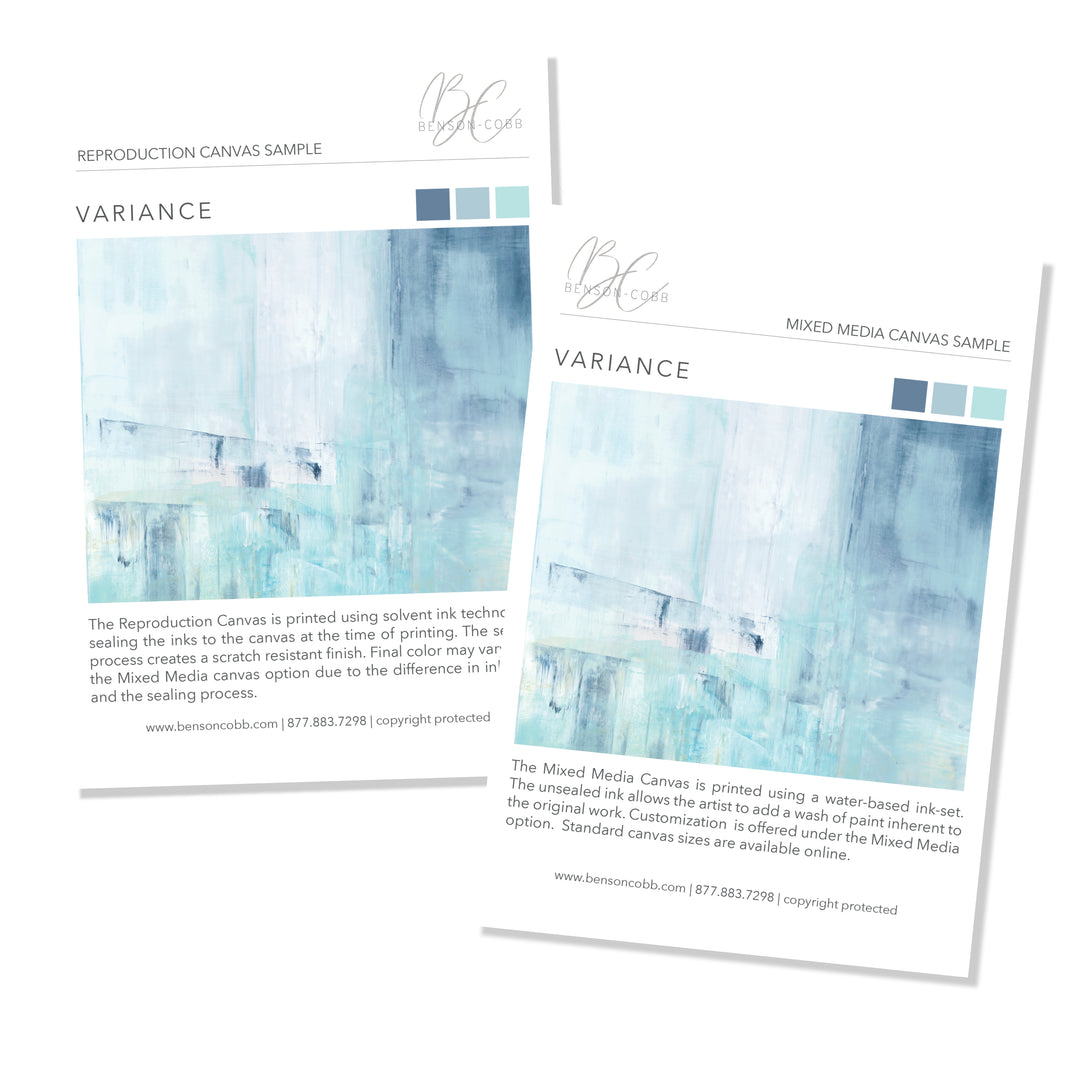 Variance Canvas Samples