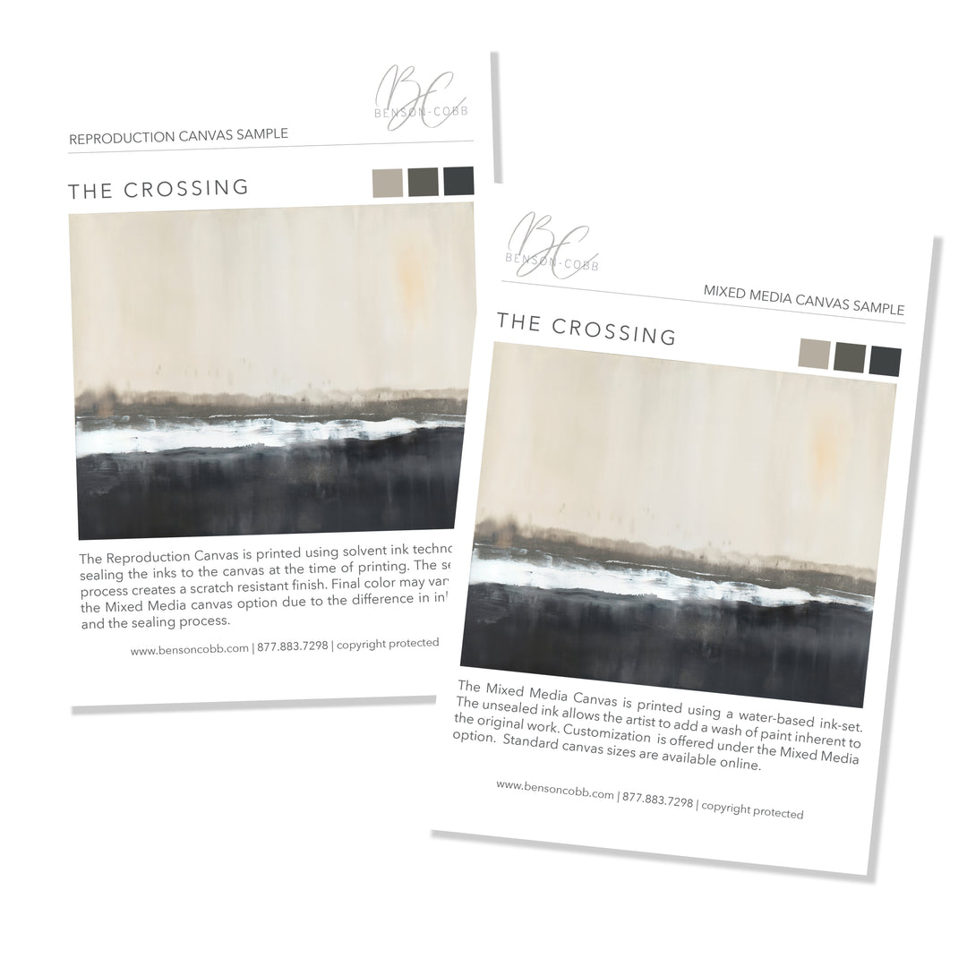 Crossing Canvas Samples