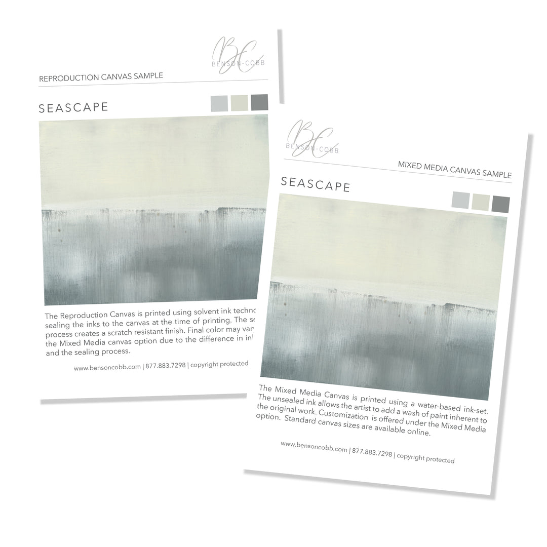 Seascape Canvas Samples