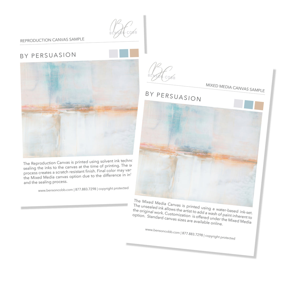 By Persuasion Canvas Samples