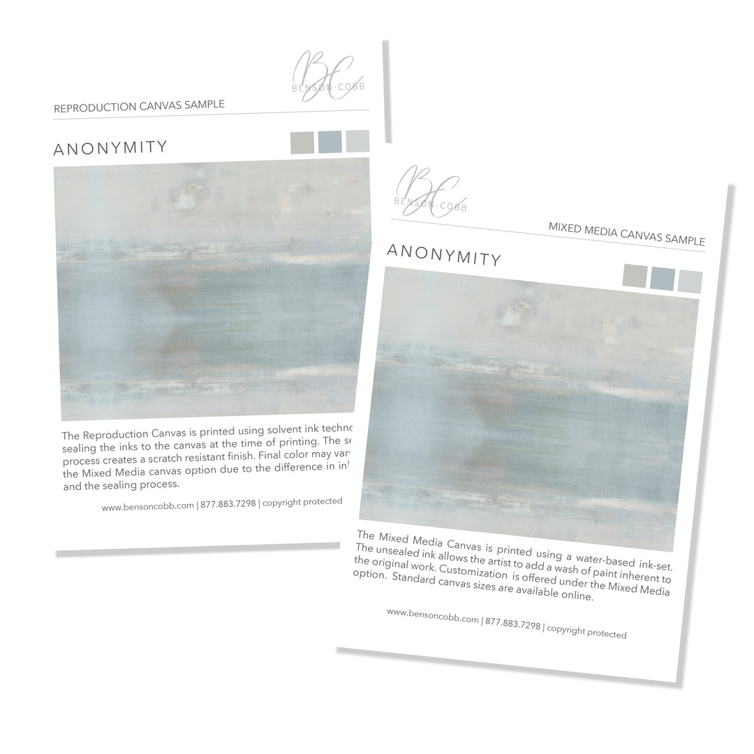 Anonymity Canvas Samples