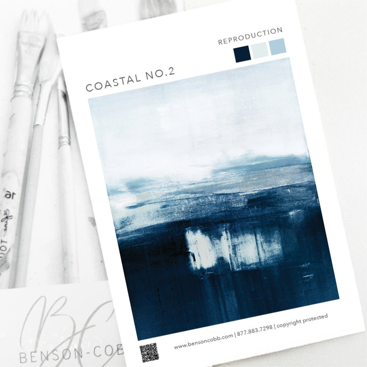 Coastal No.2 Canvas Sample