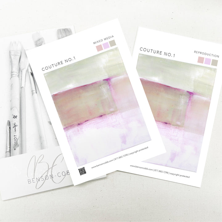 Couture No.1 Canvas Sample