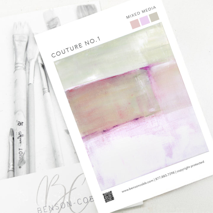 Couture No.1 Canvas Sample