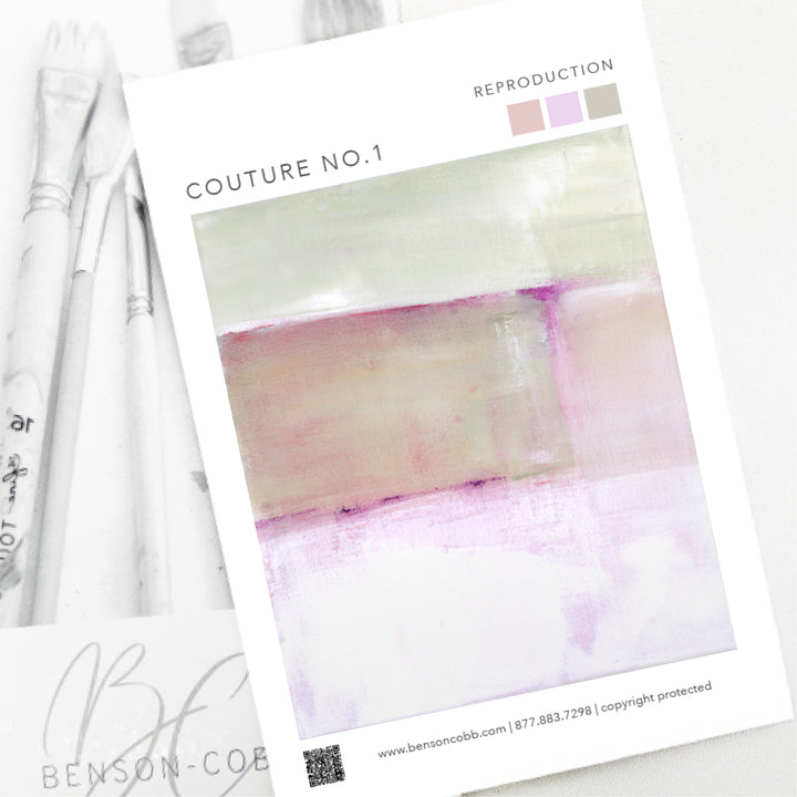 Couture No.1 Canvas Sample