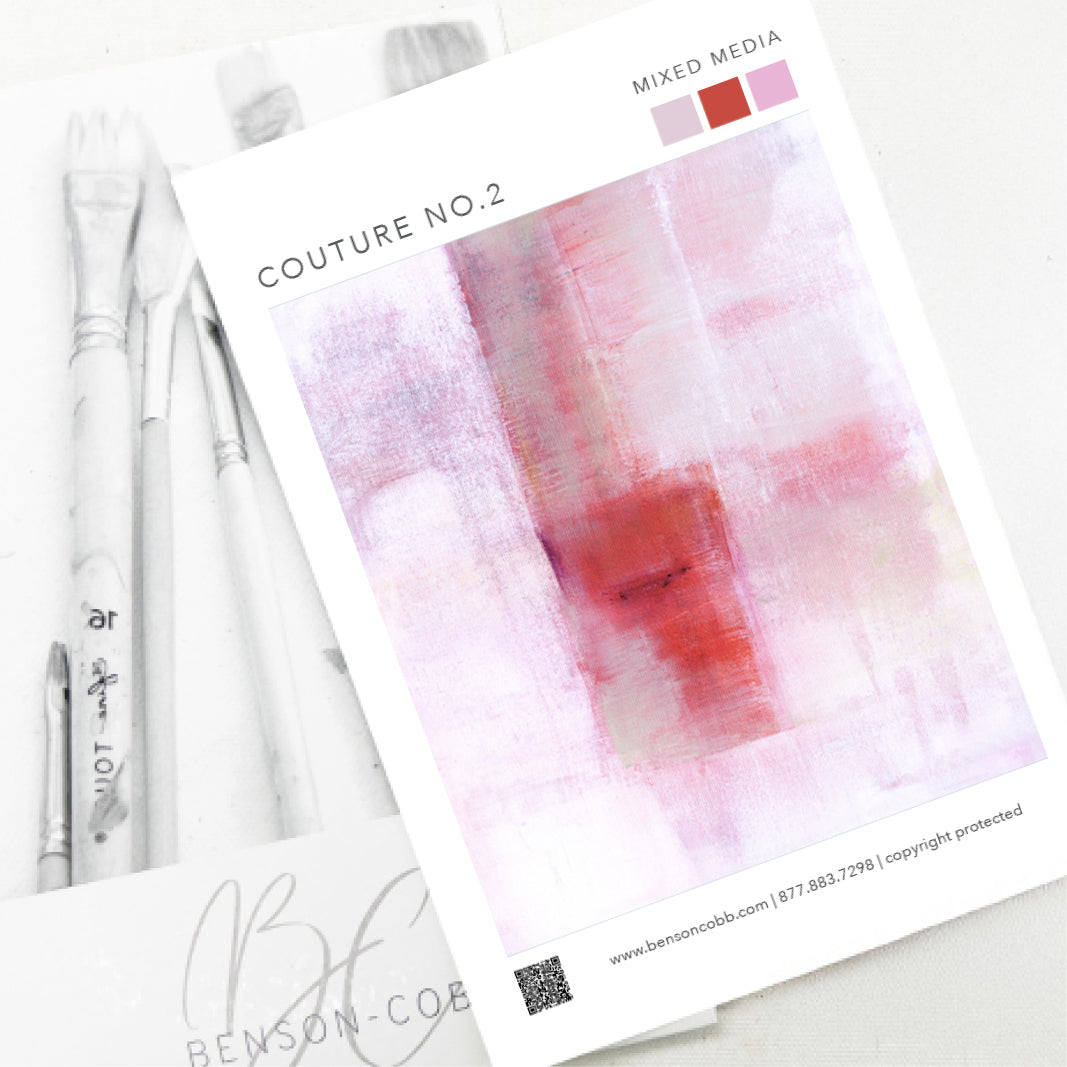 Couture No.2 Canvas Sample