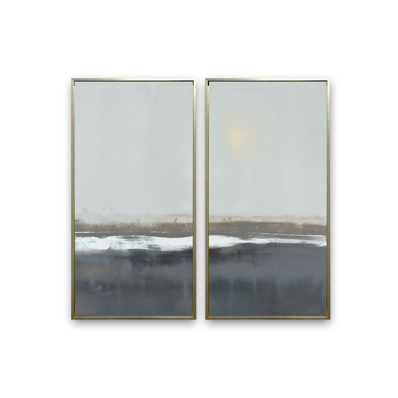 The Crossing in Blue - Large Canvases