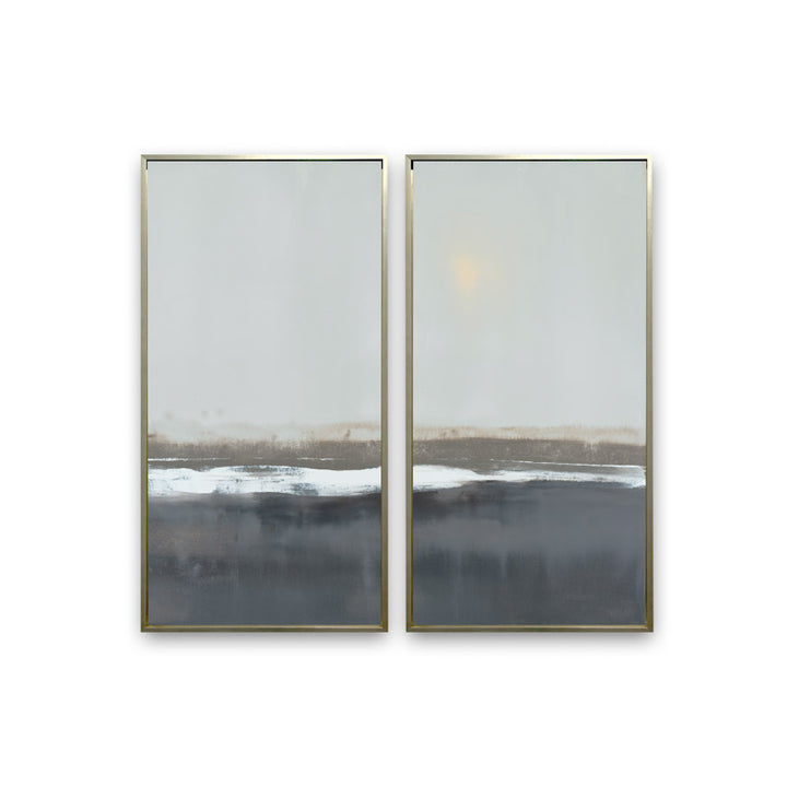 The Crossing in Blue - Large Canvases