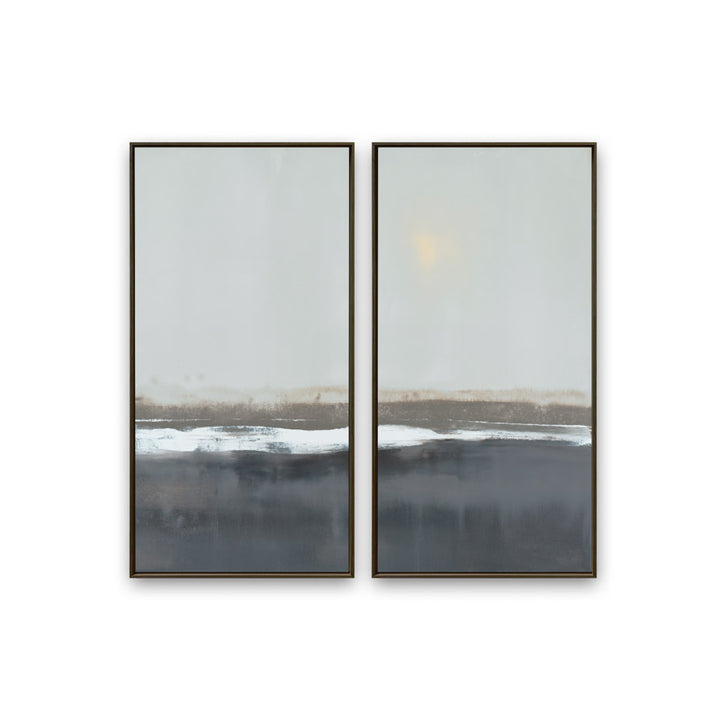 The Crossing in Blue - Large Canvases