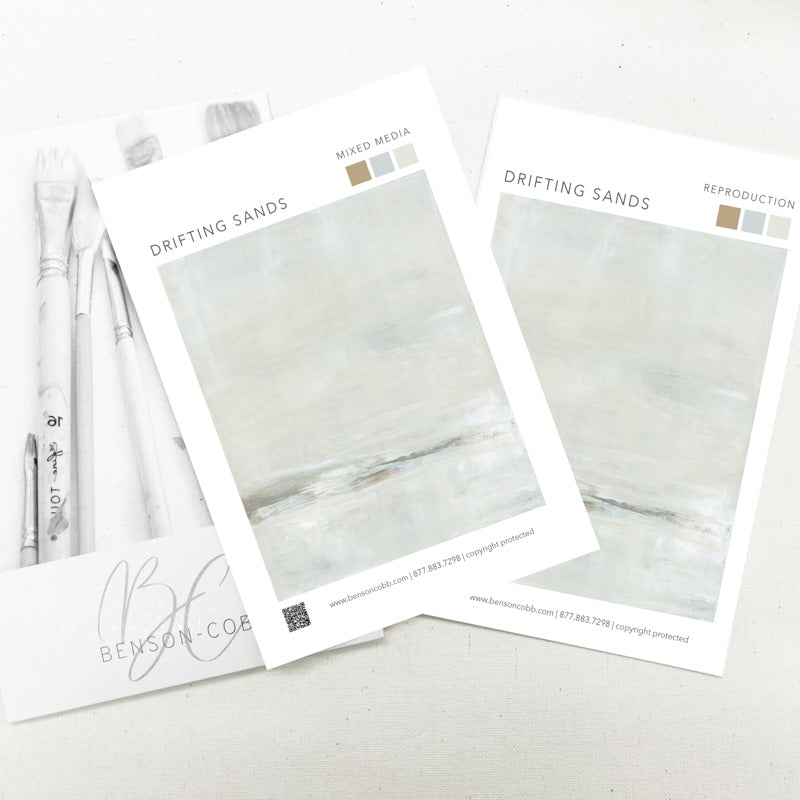 Drifting Sands Canvas Sample