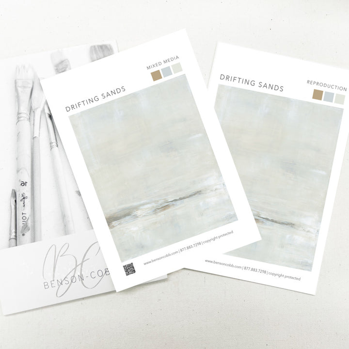 Drifting Sands Canvas Sample