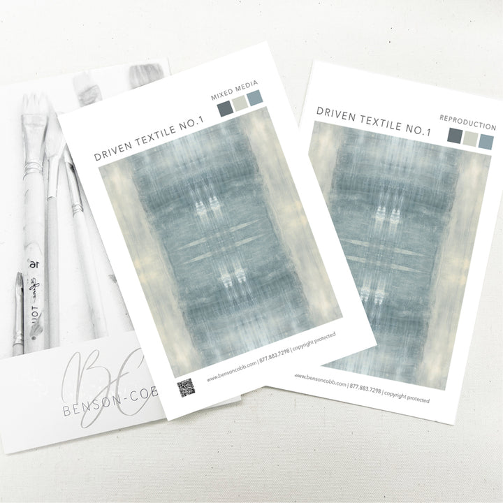 Driven Textile No.1 Canvas Sample