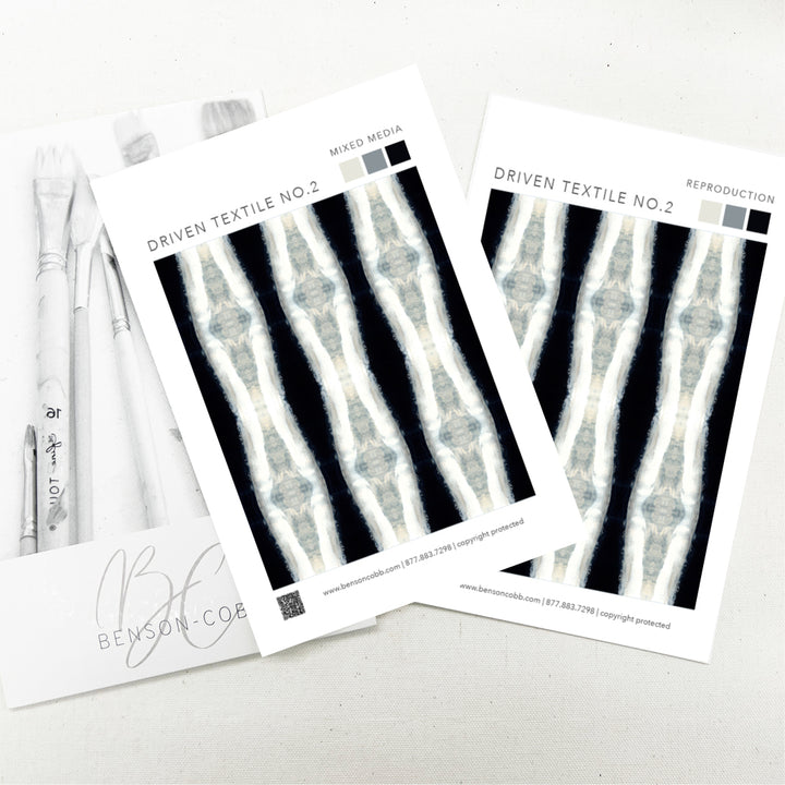 Driven Textile No.2 Canvas Sample