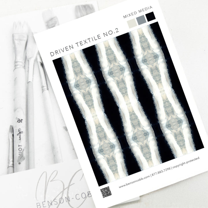 Driven Textile No.2 Canvas Sample