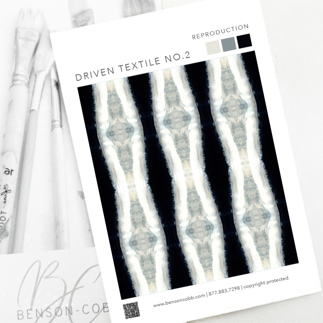 Driven Textile No.2 Canvas Sample