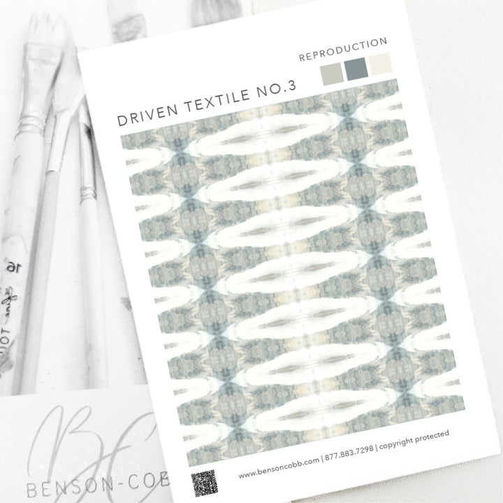 Driven Textile No.3 Canvas Sample