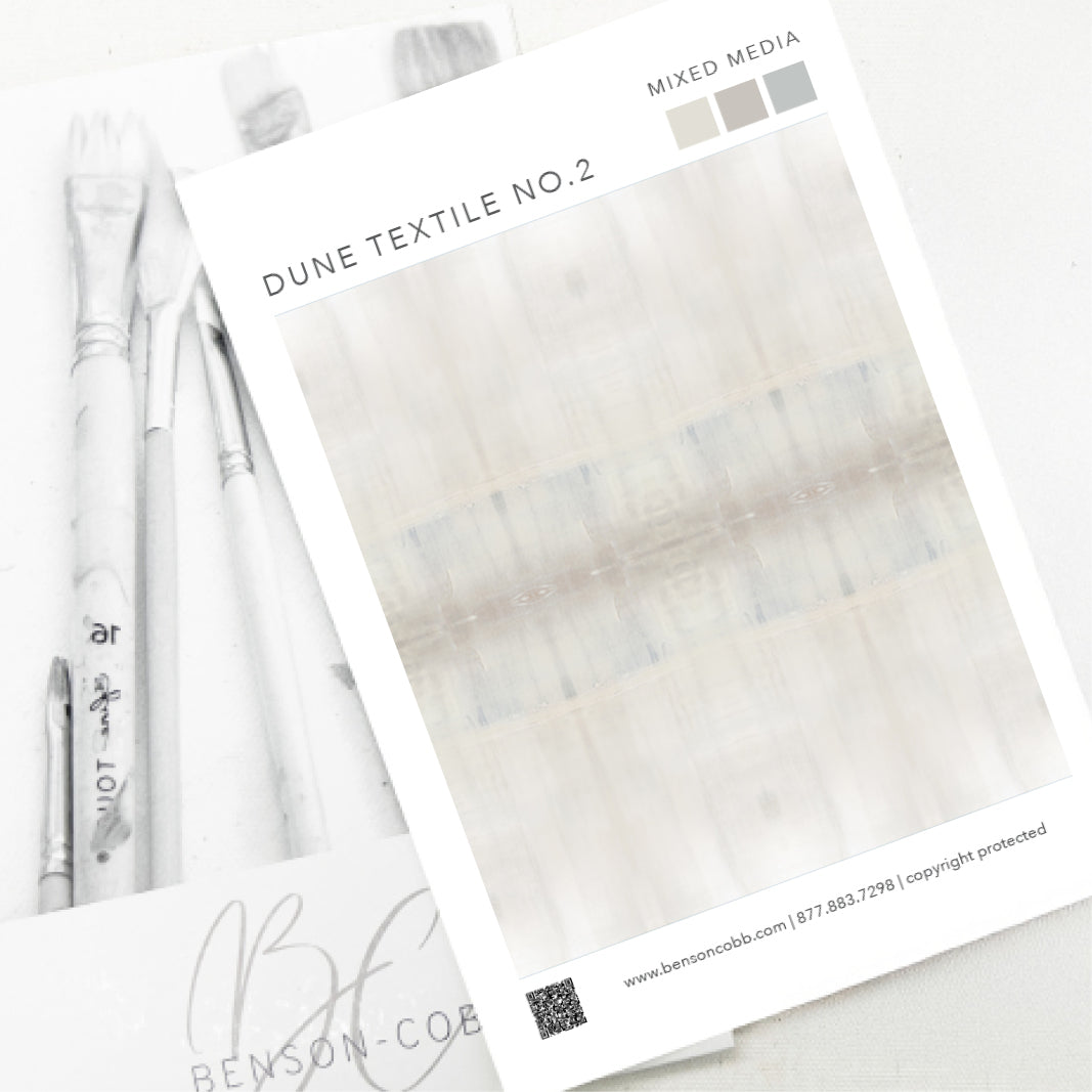 Dune Textile No.2 Canvas Sample