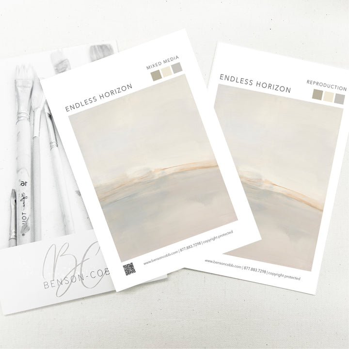 Endless Horizon Canvas Sample