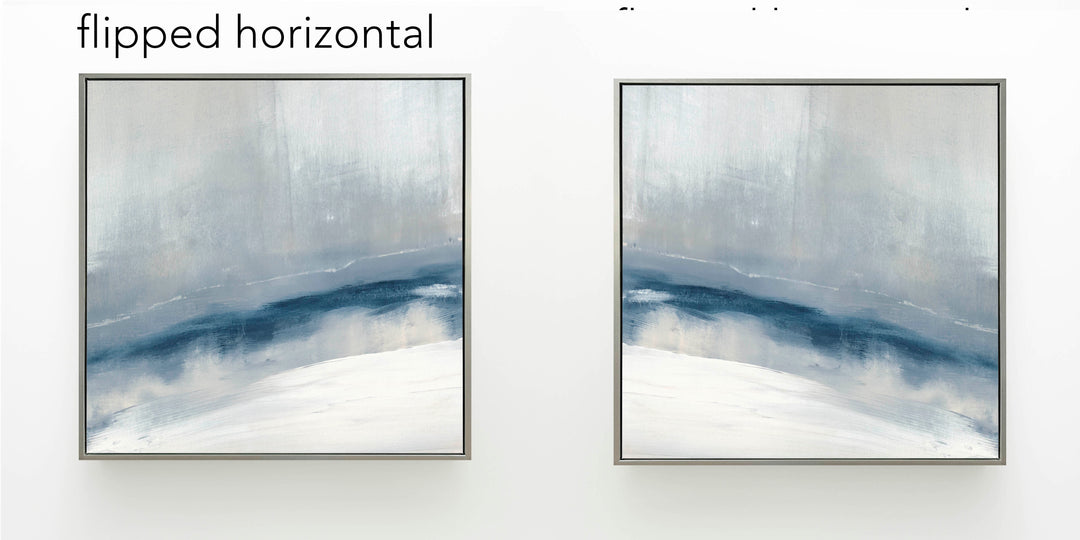 Enigma | 36x36 Set of Reproduction Canvas | Sterling Float Frame