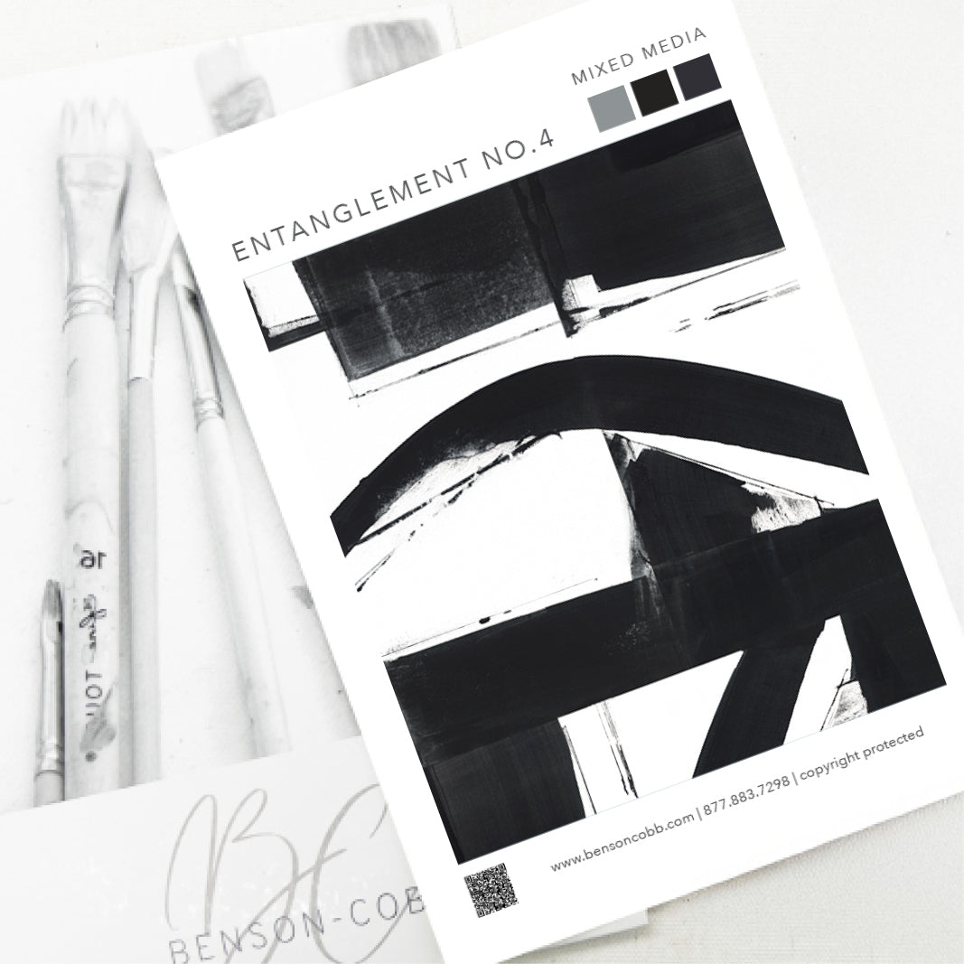 Entanglement No.4 Canvas Sample