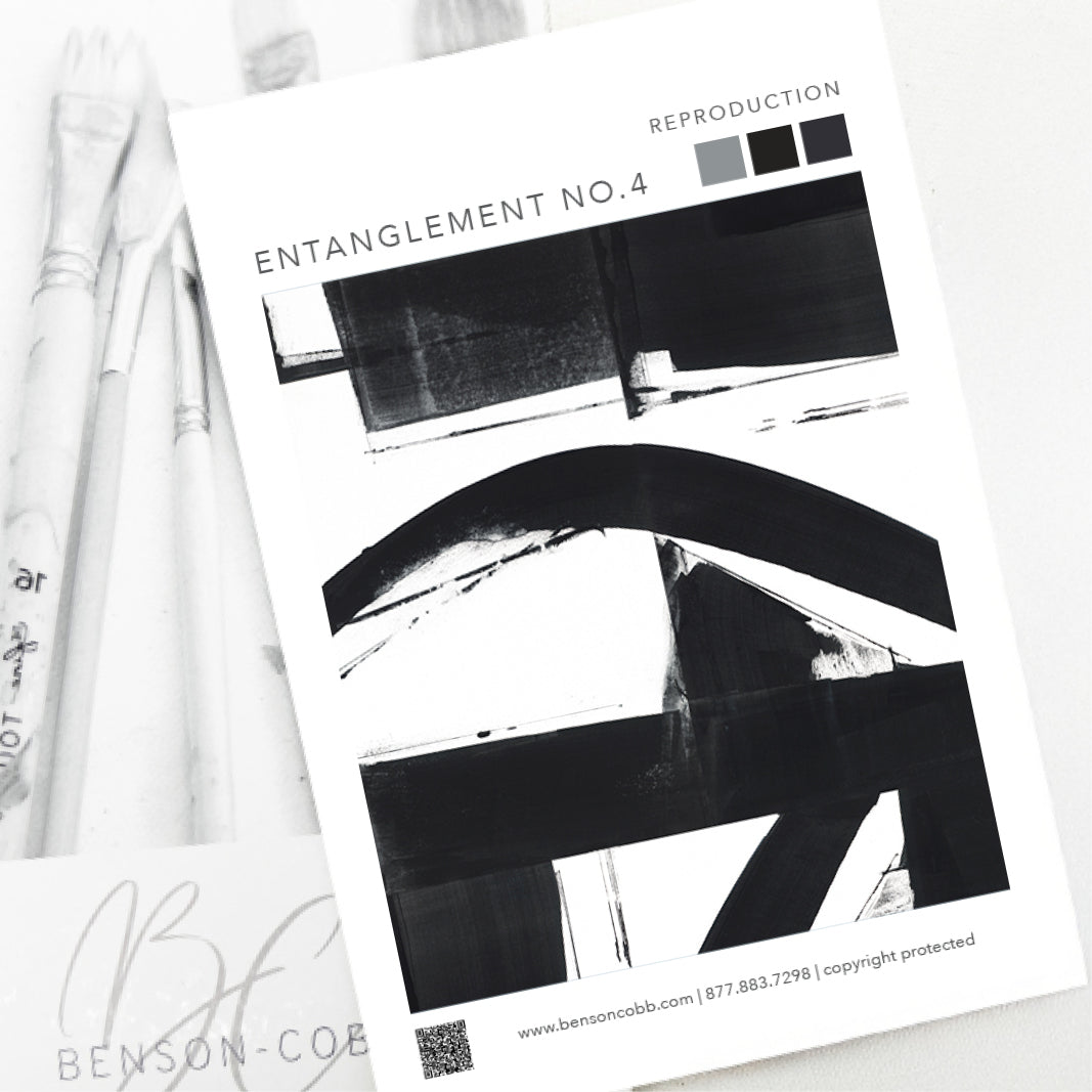 Entanglement No.4 Canvas Sample